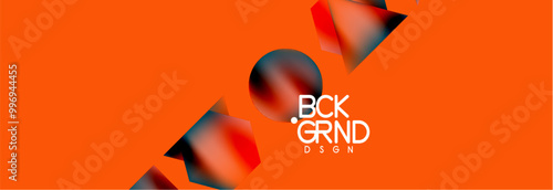 Fluid color geometric shapes abstract background. Vector Illustration For Wallpaper, Banner, Background, Card, Book Illustration, landing page