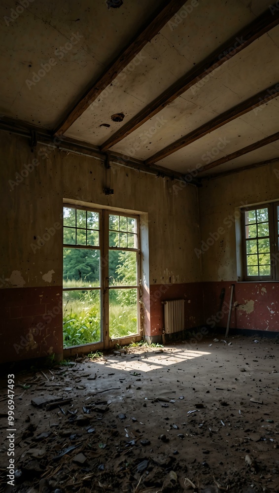 Kleinbauernhof Eichendorf, a lost place. Kleinbauernhof Eichendorf, a lost place.