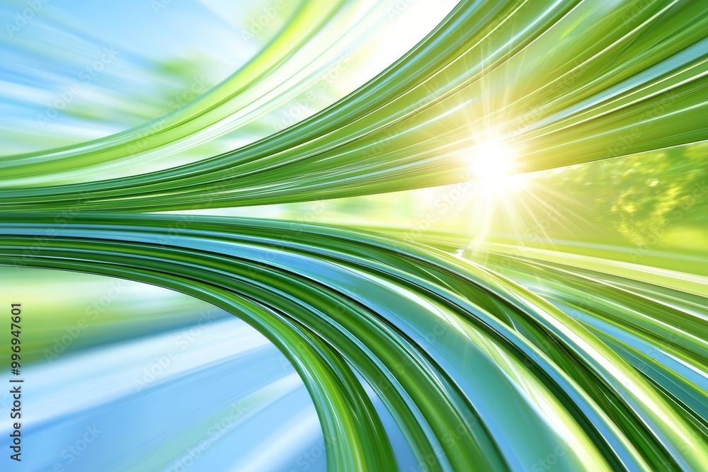 Obraz premium Light speed effect isolated on white or transparent
