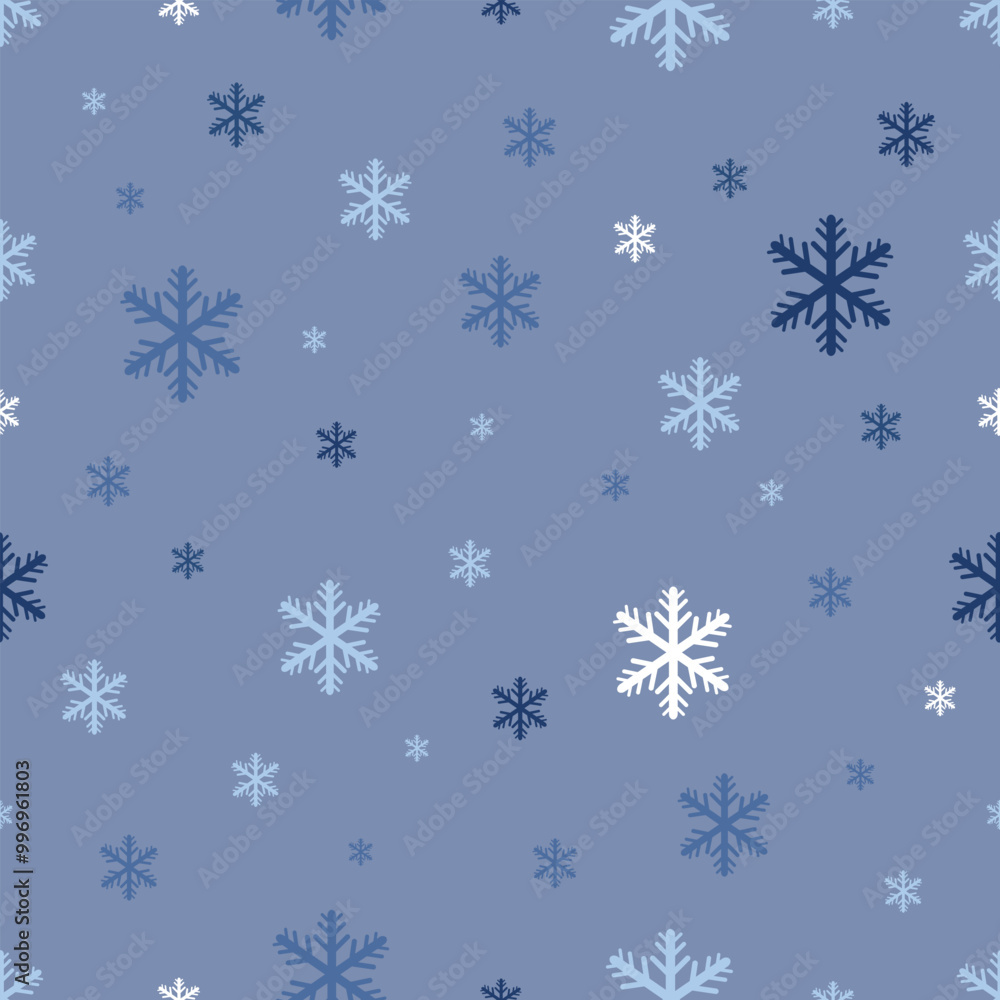 Vector seamless pattern of Christmas Stars and Snow flakes Texture. Ornamental Christmas Decorations Seamless Pattern. can be used for prints, background backdrop with snow fall landscape. Vector seamless pattern of Christmas Stars and Snow flakes Texture. Ornamental Christmas Decorations Seamless Pattern. can be used for prints, background backdrop with snow fall landscape.