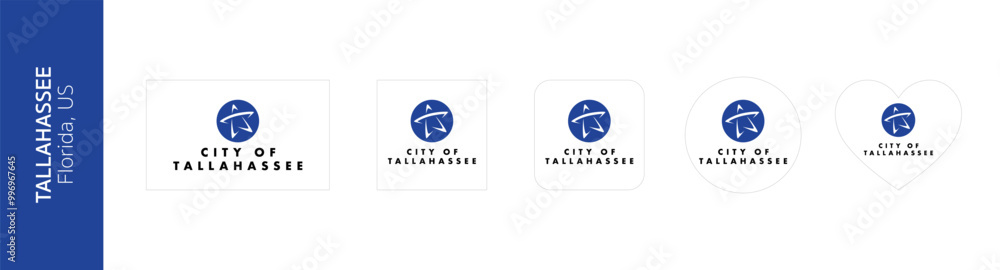 Flag of Tallahassee city, Florida, US Flag of Tallahassee city, Florida, US
