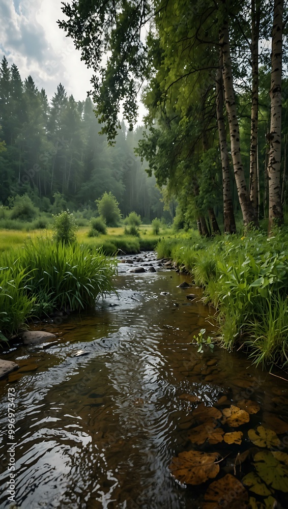 Nature scene in Russia. Nature scene in Russia.