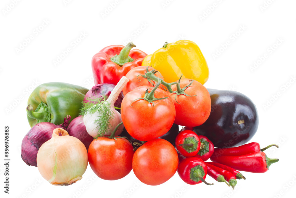 pile of raw vegetables pile of raw vegetables