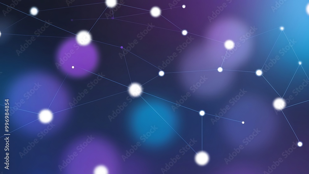Fototapeta premium Abstract technology background. Quantum computer technologies concept.