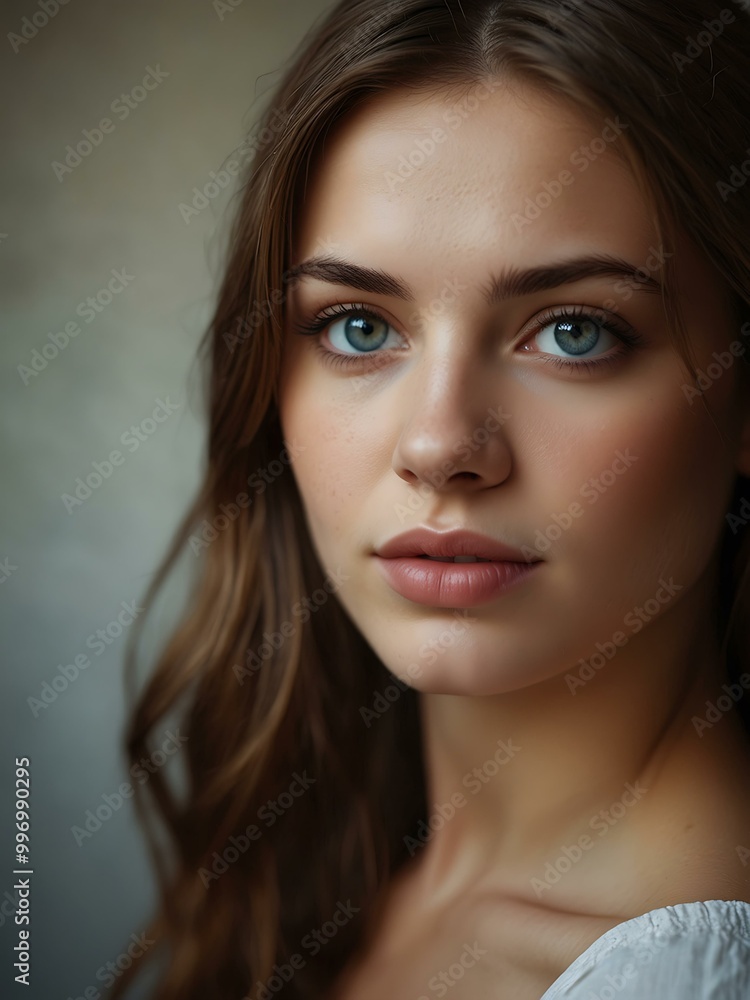 Portrait of a beautiful woman. Portrait of a beautiful woman.