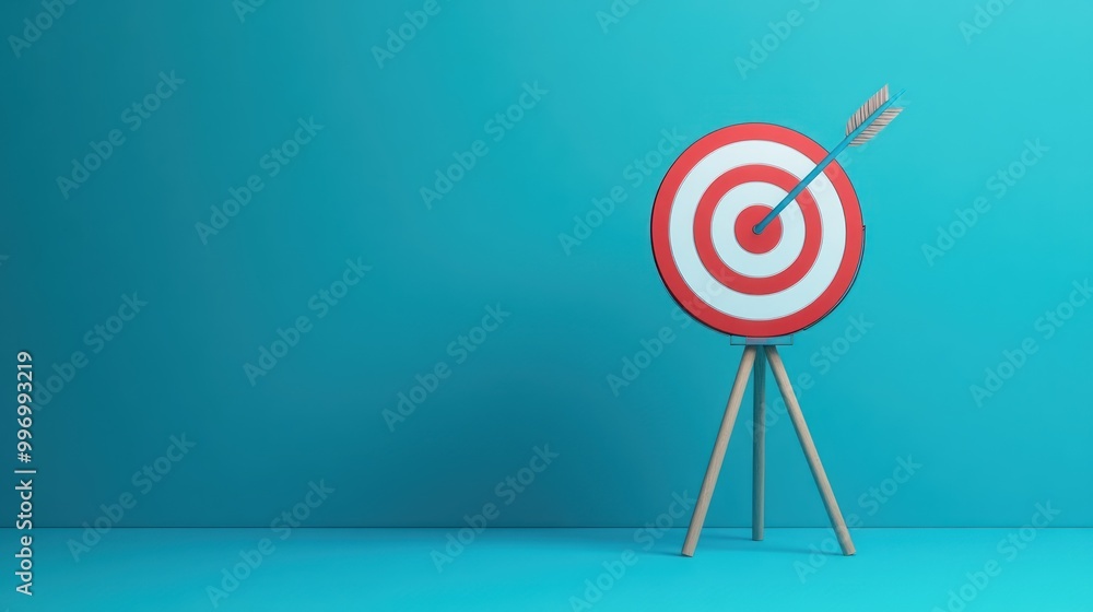A bullseye target with an arrow, symbolizing focus and goal achievement. A bullseye target with an arrow, symbolizing focus and goal achievement.