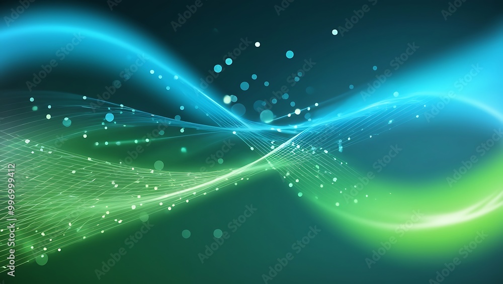 Fototapeta premium Technology Network technology processing background