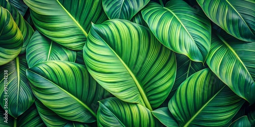 green leaves background