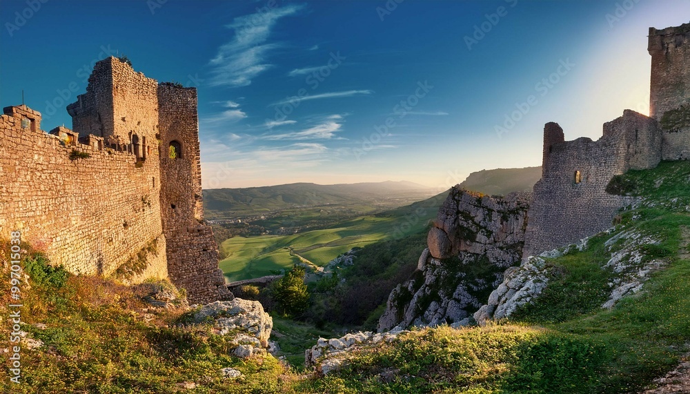 ruins of the old castle ruins of the old castle