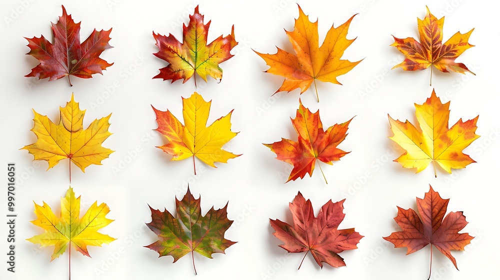 Colorful Autumn falling leaves isolated on transparent background. Ai Generative
Colorful Autumn falling leaves isolated on transparent background. Ai Generative