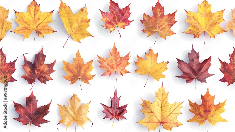 Colorful Autumn falling leaves isolated on transparent background. Ai Generative
Colorful Autumn falling leaves isolated on transparent background. Ai Generative