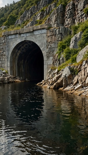 The Tunnel in Brigus, Newfoundland, Canada, June 2022. photo