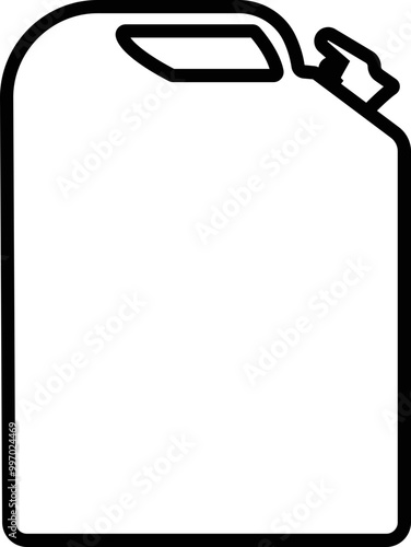 Plastic Cans icon in line. Plastic Water Bottle symbols collection Cleaning and Hygiene detergent for laundry Products isolated on transparent background. vector for apps or web