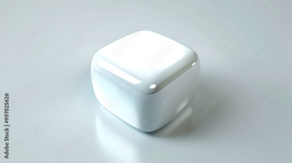 Fototapeta premium Colorful geometric shapes, 3d render