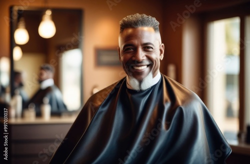 man at the barbershop