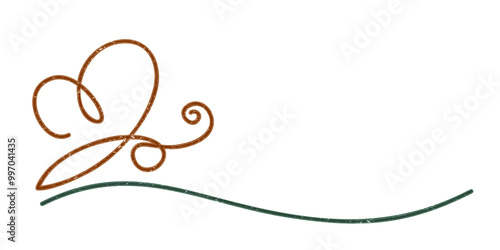 The symbol of a flying stylized bee.