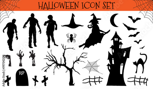 Halloween Icon Set