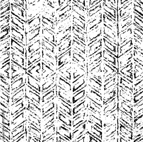 Rough texture. Broken plaster wall effect. Grunge worn damask pattern design. Distressed fabric texture. Overlay texture design. Vector illustration. Eps10.