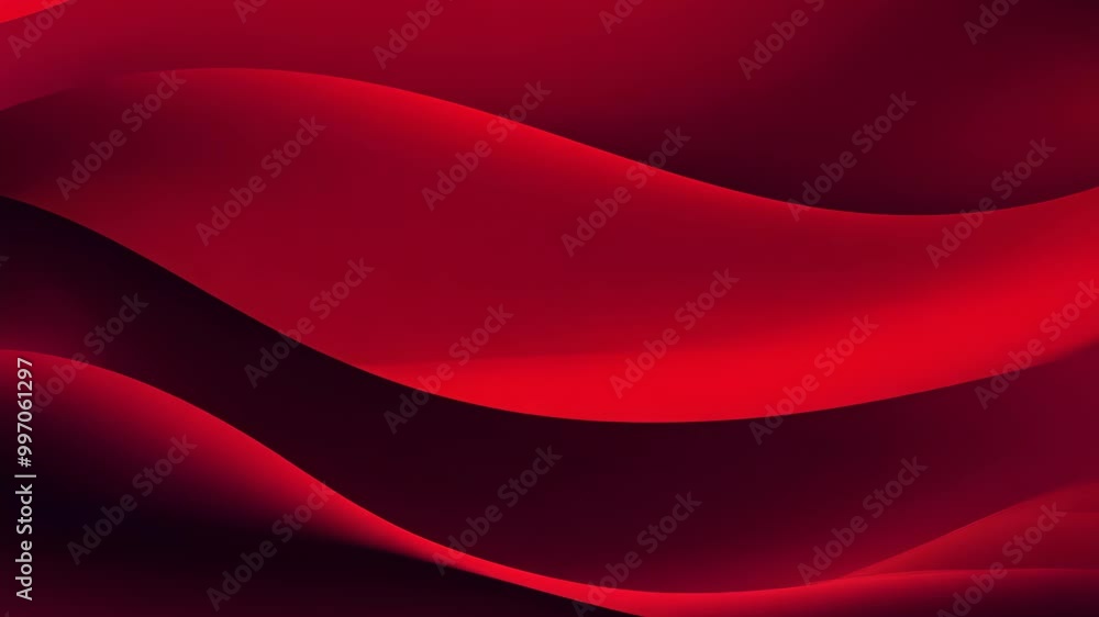 Abstract red curves and waves background, modern Abstract red curves and waves background, modern