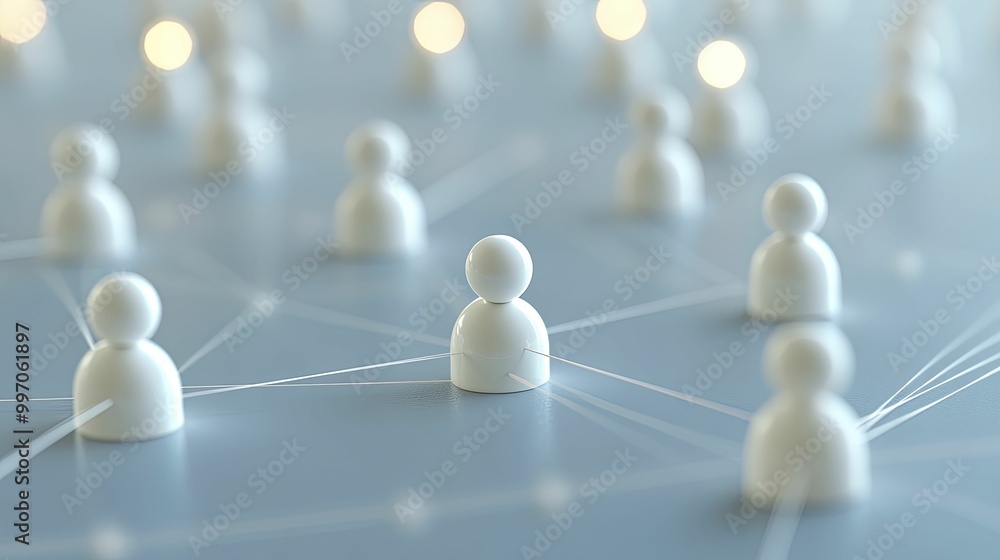 Obraz premium Peer Support Networks, illustrating group discussions and peer interactions, set against a friendly gathering background, 3D illustration