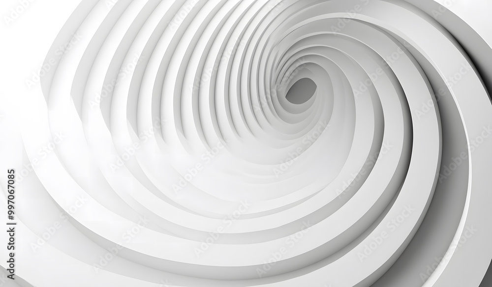 Abstract Minimalist White Circular Shapes on a Light Background design Abstract Minimalist White Circular Shapes on a Light Background design