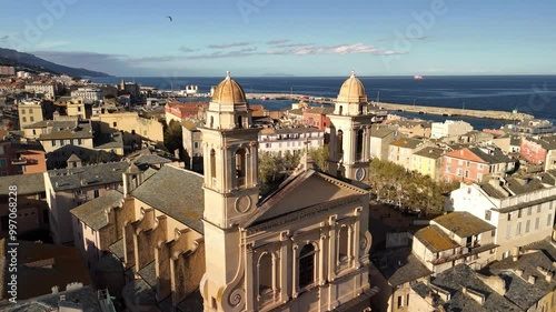 Explore the stunning architecture and coastal beauty of Bastia in Corsica at sunrise