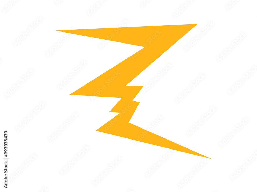 Shiny yellow lightning and thunder elements with many variations for your needs to use in natural themed designs or other themes Shiny yellow lightning and thunder elements with many variations for your needs to use in natural themed designs or other themes