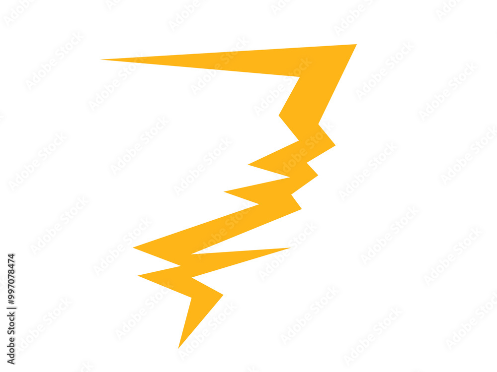 Shiny yellow lightning and thunder elements with many variations for your needs to use in natural themed designs or other themes Shiny yellow lightning and thunder elements with many variations for your needs to use in natural themed designs or other themes