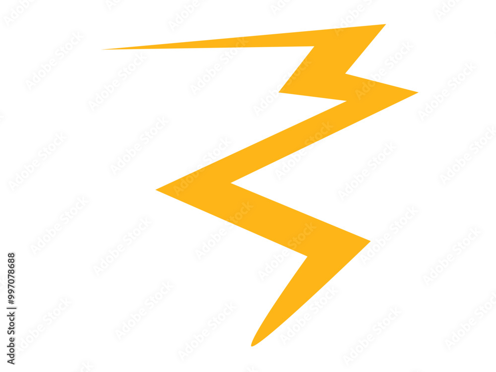 Shiny yellow lightning and thunder elements with many variations for your needs to use in natural themed designs or other themes Shiny yellow lightning and thunder elements with many variations for your needs to use in natural themed designs or other themes