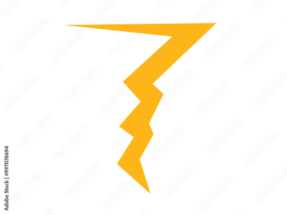 Shiny yellow lightning and thunder elements with many variations for your needs to use in natural themed designs or other themes Shiny yellow lightning and thunder elements with many variations for your needs to use in natural themed designs or other themes