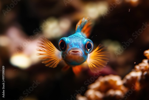 Vibrant Underwater Creature