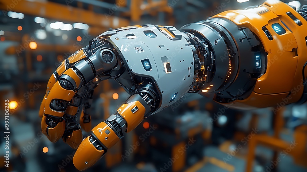 Futuristic Robotic Arm: A Glimpse into the Future of Automation Futuristic Robotic Arm: A Glimpse into the Future of Automation