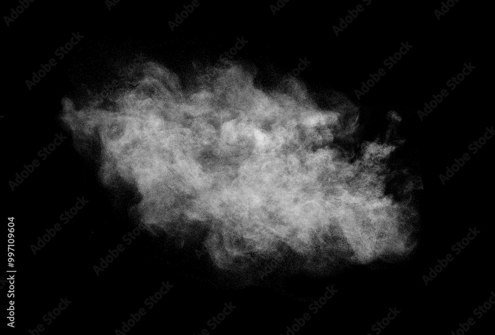 smoke steam fog powder air background shape black smoke steam fog powder air background shape black