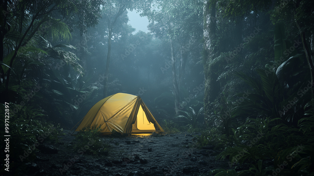 rain on the tent in the forest, tropic, quiet, calm, peaceful, meditation, camping, night, relax rain on the tent in the forest, tropic, quiet, calm, peaceful, meditation, camping, night, relax