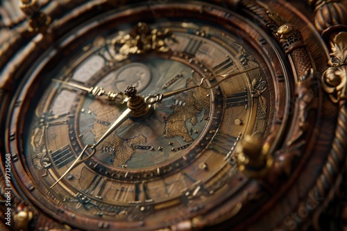 antique clock face