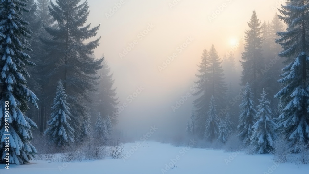 Generative AI, a snowy landscape with trees and fog in the background and sun shining through the trees in the distance, fog, a matte painting, tonalism
Generative AI, a snowy landscape with trees and fog in the background and sun shining through the trees in the distance, fog, a matte painting, tonalism