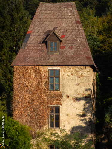 View on the streets and nature of the small towns architecture in Lower Austria photo