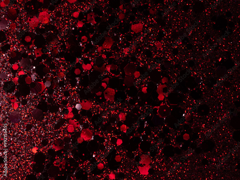 Macro dust of metallic pigment sparkling Macro dust of metallic pigment sparkling