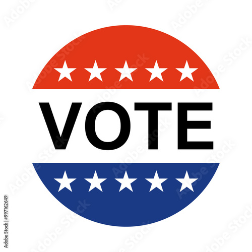 Vote sticker