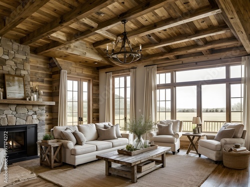 Farmhouse and Rustic Interior Design Apartment House Home