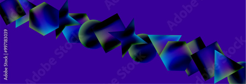 Fluid color geometric shapes abstract background. Vector Illustration For Wallpaper, Banner, Background, Card, Book Illustration, landing page