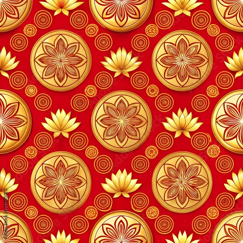 seamless pattern, chinese, asia, new year, wallpaper, dragon, backgrounds, abstract, pattern, template, celebration, fireworks,