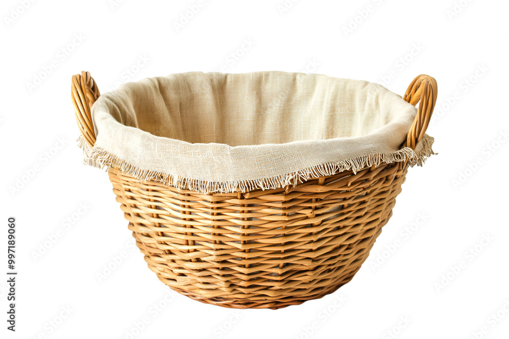 Obraz premium a basket with a cloth inside