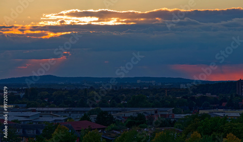 Blick von Kronsberg in Hannover