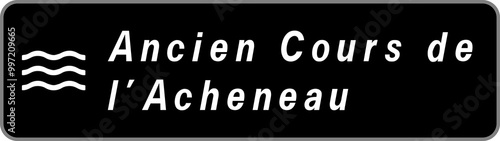 Panneau Ancien Cours de l'Acheneau