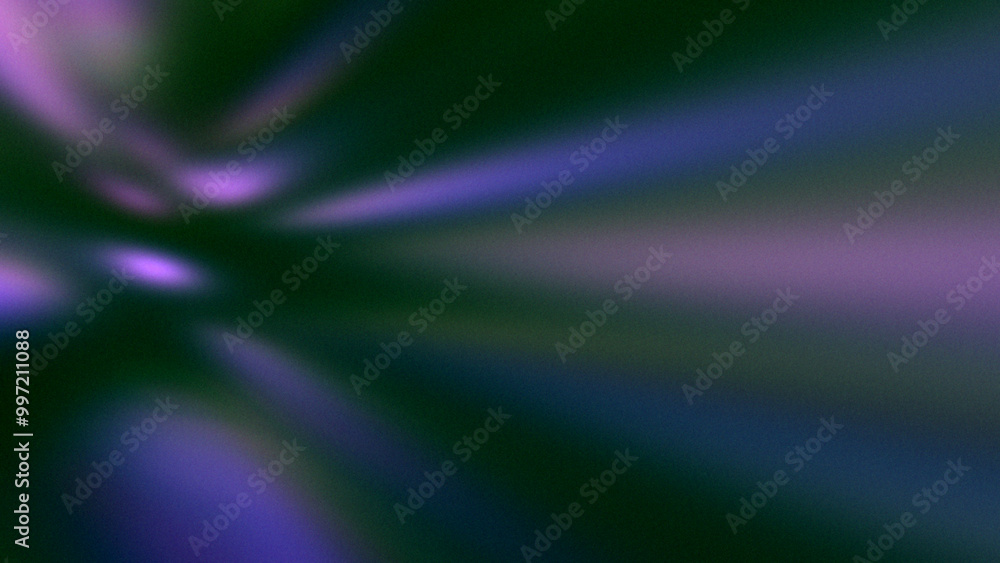 Abstract retro grainy noise background, copy space. Lens distortion blurred rays in pink purple violet blue light green colors on black for poster, web banner, presentation, wallpaper. Grunge texture Abstract retro grainy noise background, copy space. Lens distortion blurred rays in pink purple violet blue light green colors on black for poster, web banner, presentation, wallpaper. Grunge texture
