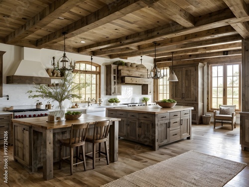 Farmhouse and Rustic Interior Design Apartment House Home