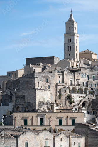 The Old town of Matera, Italy