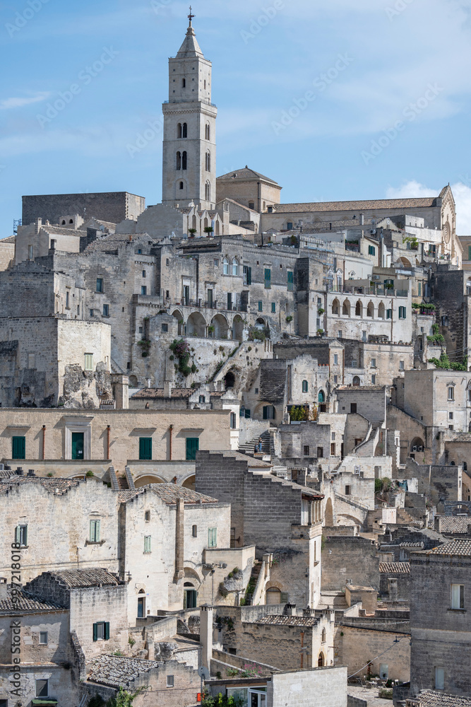 The Old town of Matera, Italy The Old town of Matera, Italy