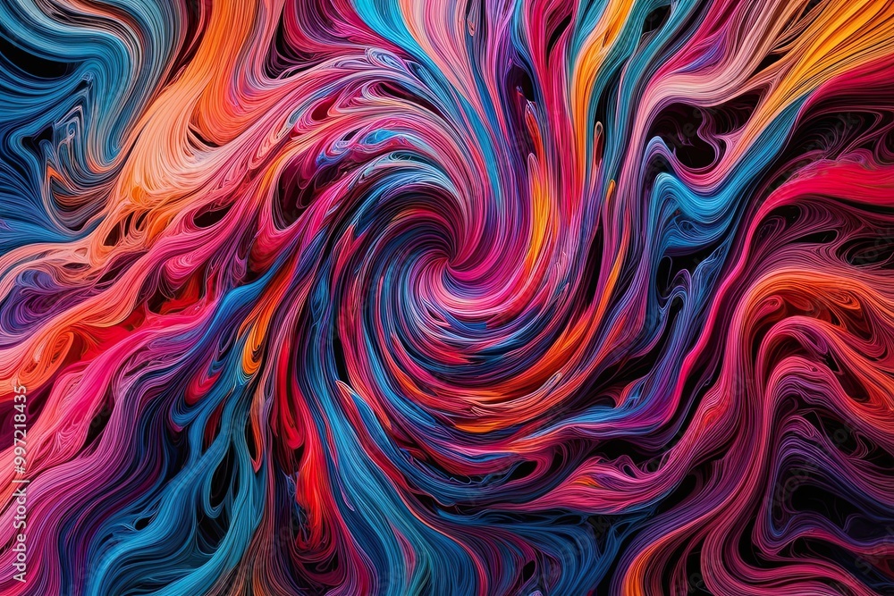 Captivating Swirling Colors in Chaotic Dance Patterns Captivating Swirling Colors in Chaotic Dance Patterns